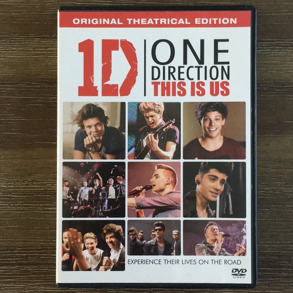 One Direction Accessories This Is Us Concert Dvd Poshmark